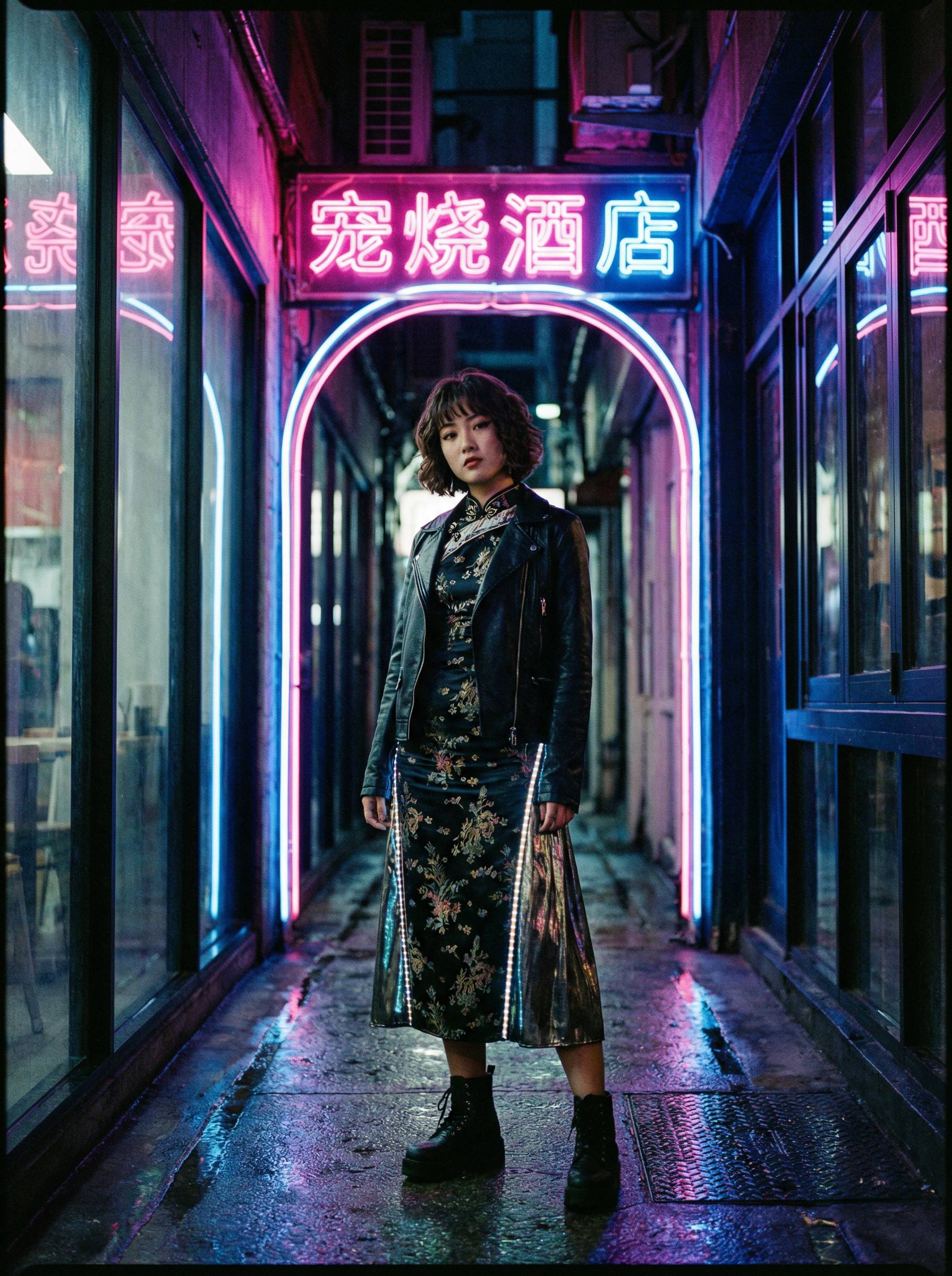 国产视频传媒赛博朋克创意传媒